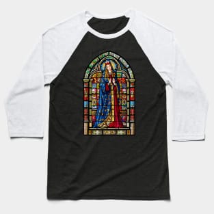 Bologna Stained Glass Church Window Baseball T-Shirt